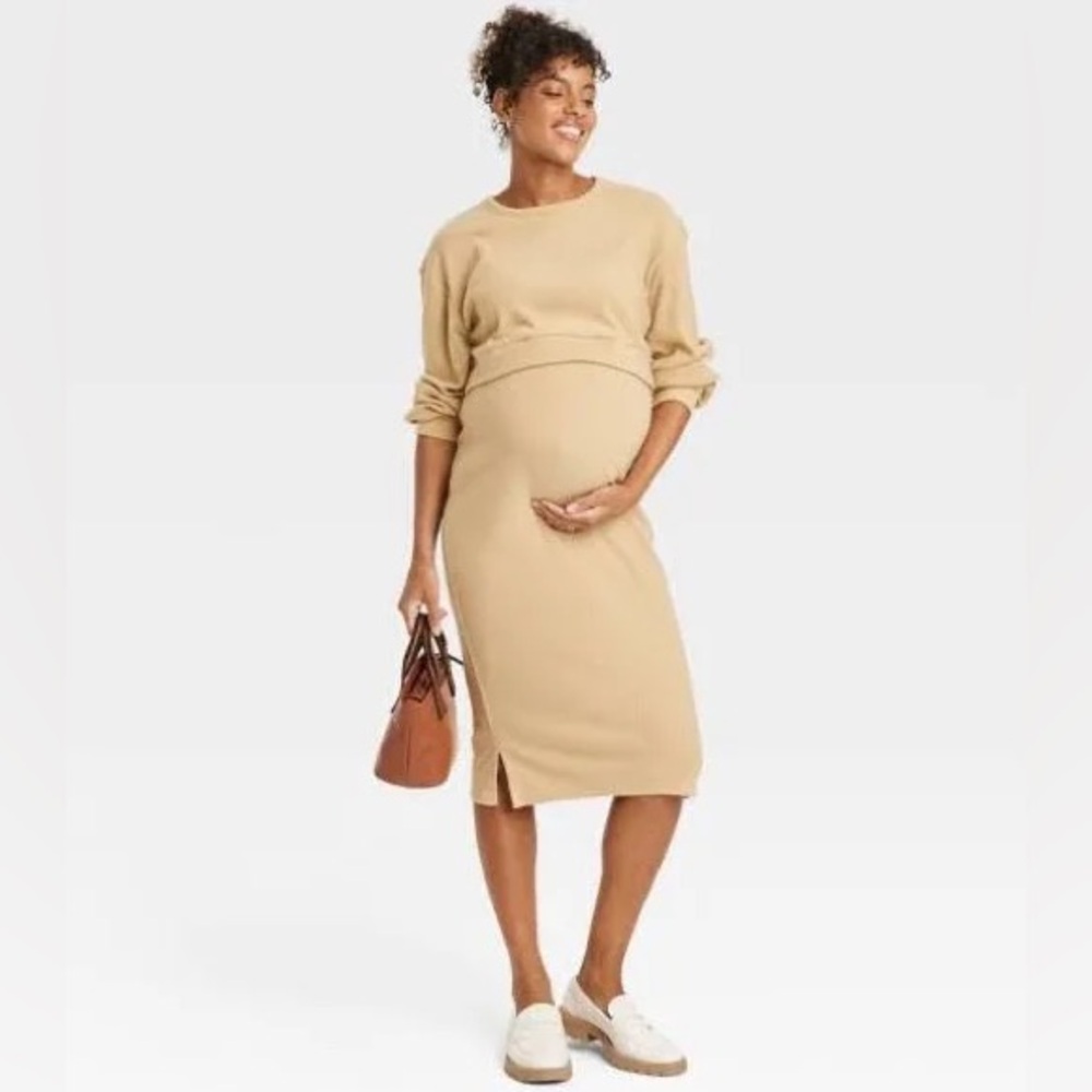 Isabel Maternity by Ingrid & Isabel Ribbed Skirt Sweat Set